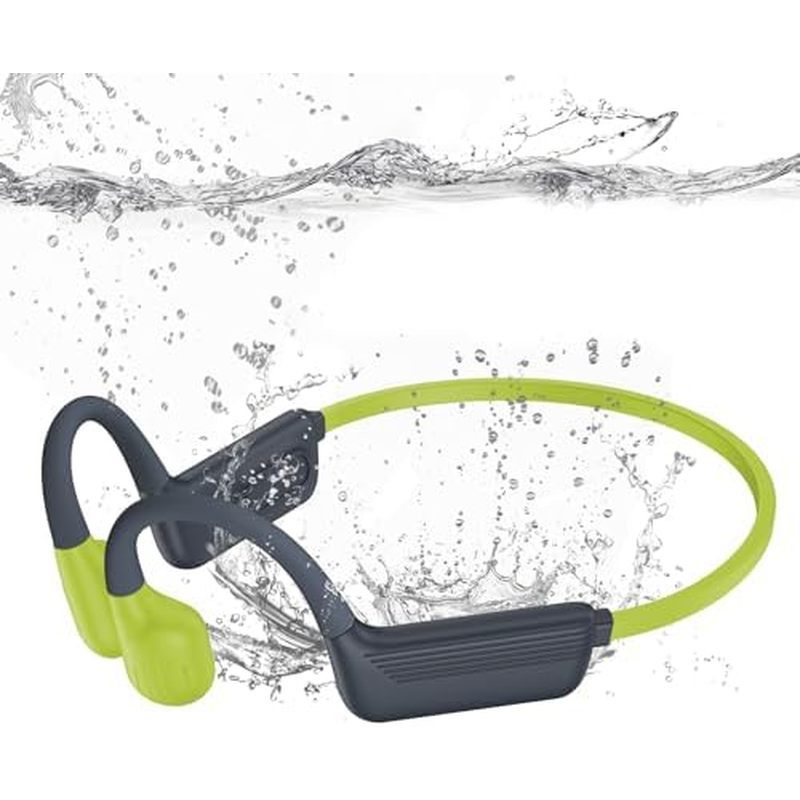 Tai nghe bơi-Bone Dẫn truyền tai nghe, Tai nghe mở chống nước IP68, Tai nghe thể thao dưới nước Lite