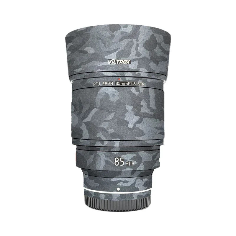 Chống Trầy Xước 85mm f / 1.8 STM Ống Kính Máy Ảnh Thân Miếng Dán Áo Bọc Phim Decal Bảo Vệ Cho Viltro