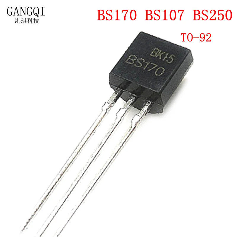 10 CÁI BS170 TO-92 TO92 BS107 BS107A BS250 bóng bán dẫn triode mới Còn hàng