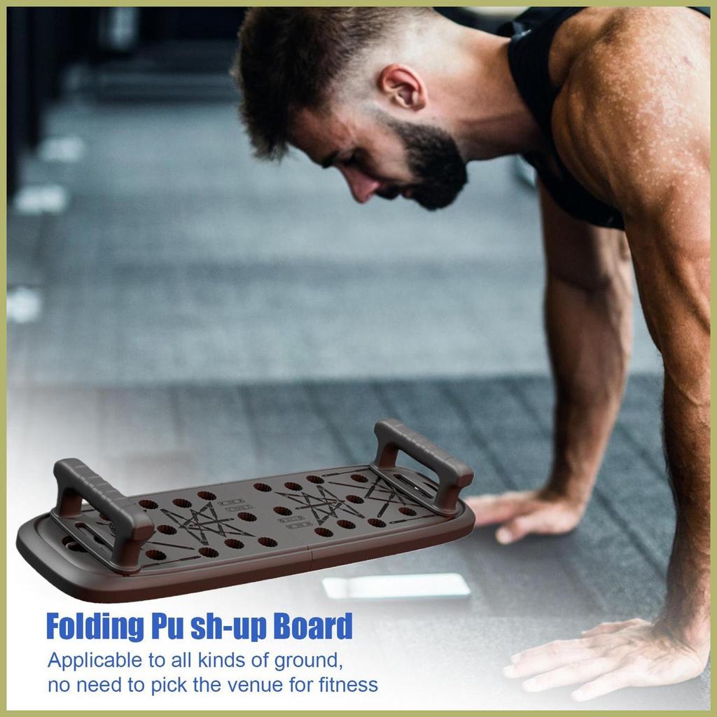 Tập luyện Push-up Board - Công cụ hỗ trợ tăng cường sức mạnh tiện lợi