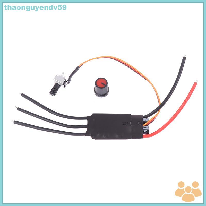 Thaonguyendv59 Bo mạch điều khiển động cơ không chổi than 3 pha BLDC 6.5V-27V DC kèm chiết áp VN