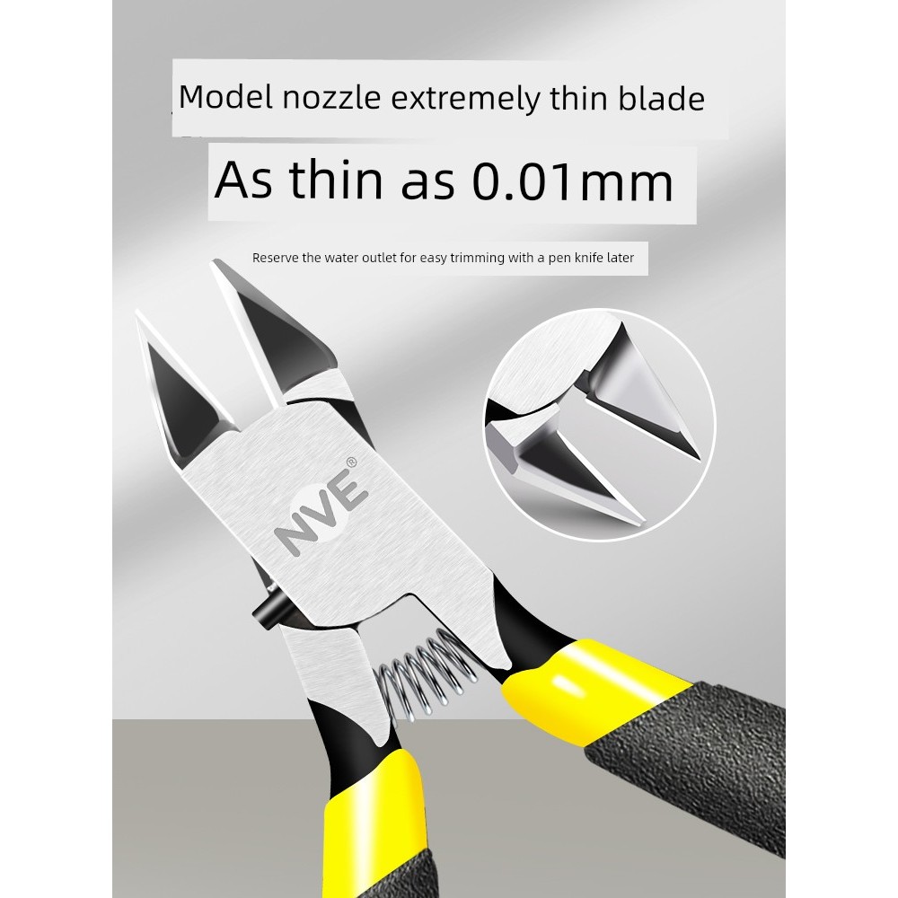 Công cụ mô hình lắp ráp Gundam Cao su Guy Mô-đun quân sự Bộ trơn Kìm cắt tay Bandai Modong Core Kìm 