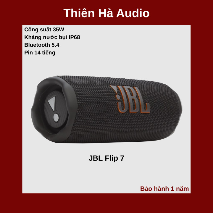 Loa Bluetooth JBL Flip 7 - Chính hãng PGI - Thiên Hà Audio