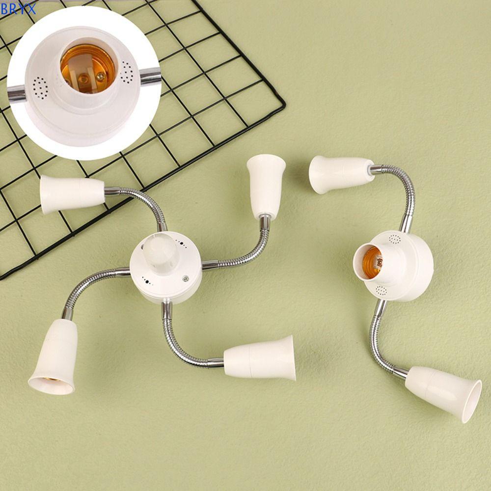 Bộ chia ổ cắm đèn BRYX E27, Bộ chuyển đổi bóng đèn Bộ chuyển đổi giá đỡ đèn E27 linh hoạt, có thể đi