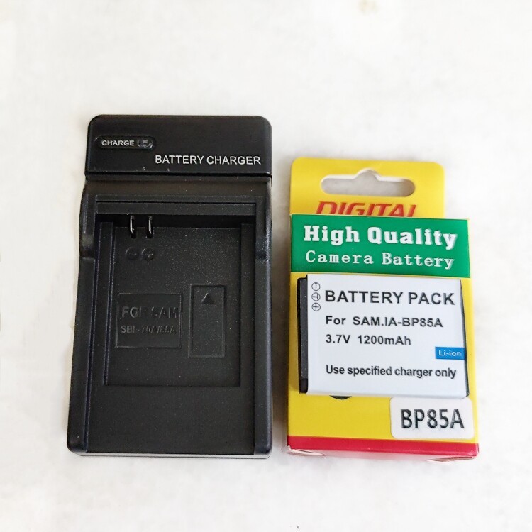 Pin + Sạc BP85A Thích Hợp Cho Máy Ảnh Kỹ Thuật Số Samsung PL210 SH100 WB210 ST200F ST205F