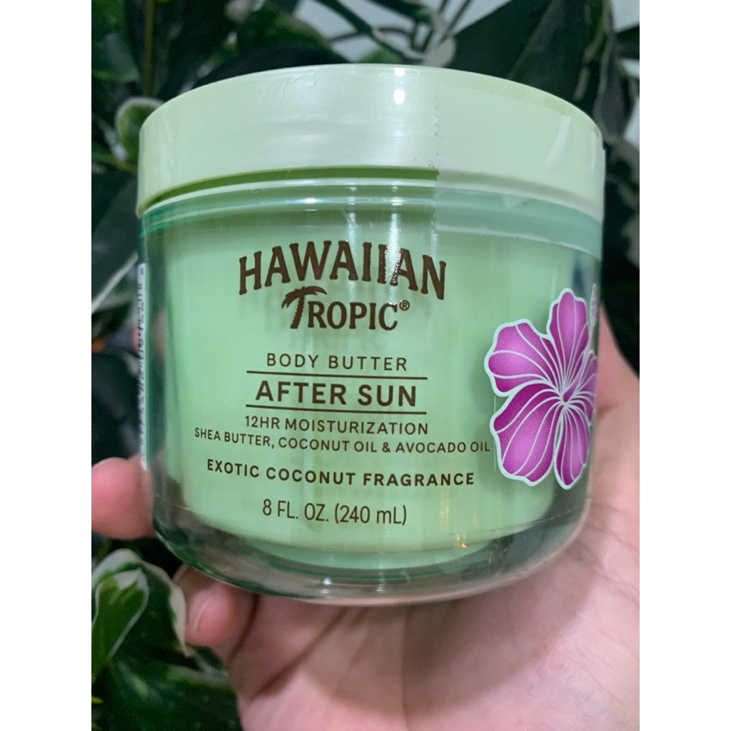 Dưỡng ẩm sau đi nắng  làm dịu và dưỡng ẩm da Hawaiian Tropic After Sun Body Butter 240ml HÀNG XỊN