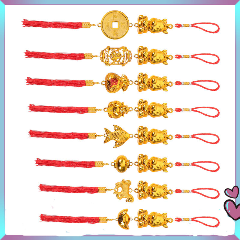 Trang trí Đồ trang trí Thịnh vượng Charm Good Luck Tượng 8 chiếc zhcxxz