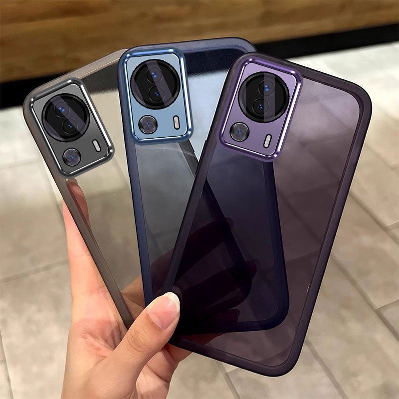 Dành Cho Xiaomi 13 Lite Ốp lưng Xiaomi 13 Lite Xiaomi Mi 13 Lite Cover MI Civi 2 Shookproof Mạ Mặt S