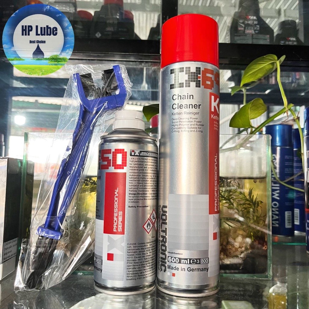 Dưỡng sên ix50 400ml, Rửa Sên IX69 600ml nhập khẩu Đức bôi trơn tốt, chống văng, chống rỉ Cho Xe Máy