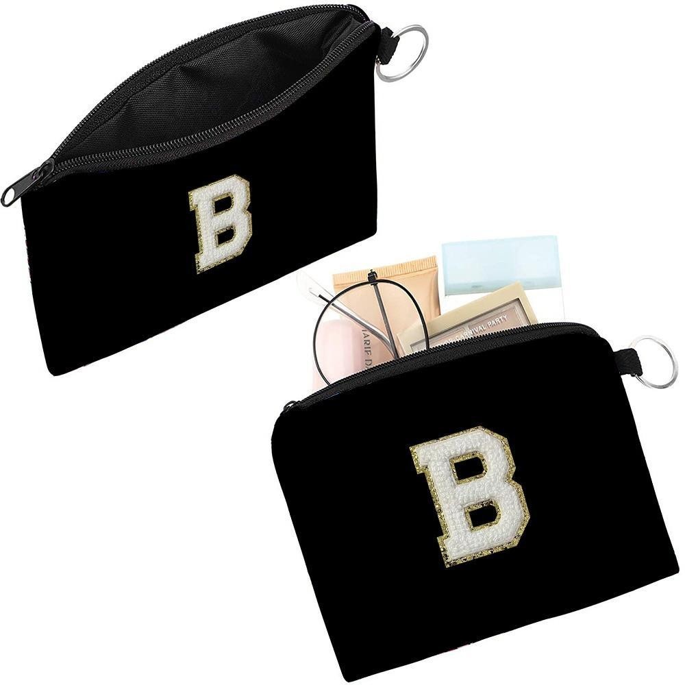 Wallet Large capacity wallet  mini wallet  card case and outdoor key chain golden Embroidered letter