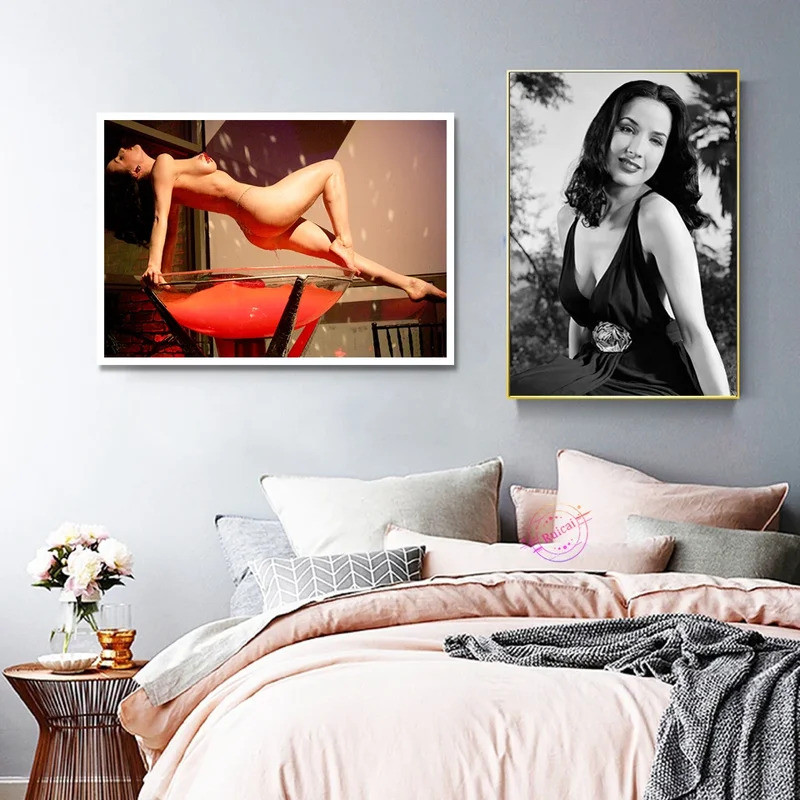 Poster Dita Von Teese, In áp phích người nổi tiếng gợi cảm, Nghệ thuật treo tường hiện đại tại nhà, 