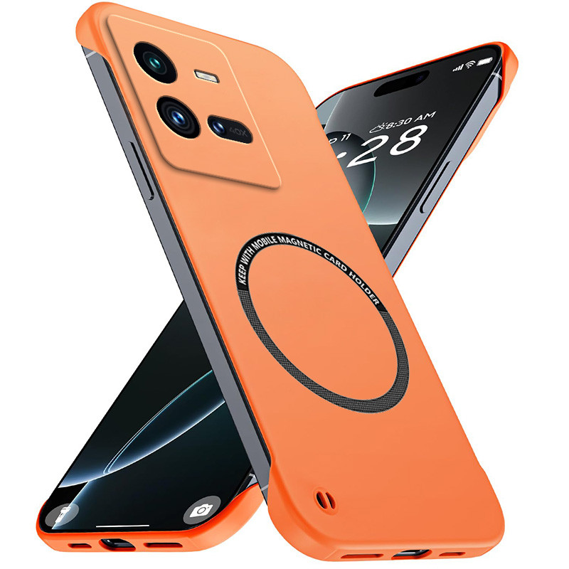 Mỏng Từ Tính Sang Trọng Cho VIVO iQOO 10 Pro iQOO10 10Pro V2218A Ốp Điện Thoại Matte Chống Trầy Xước