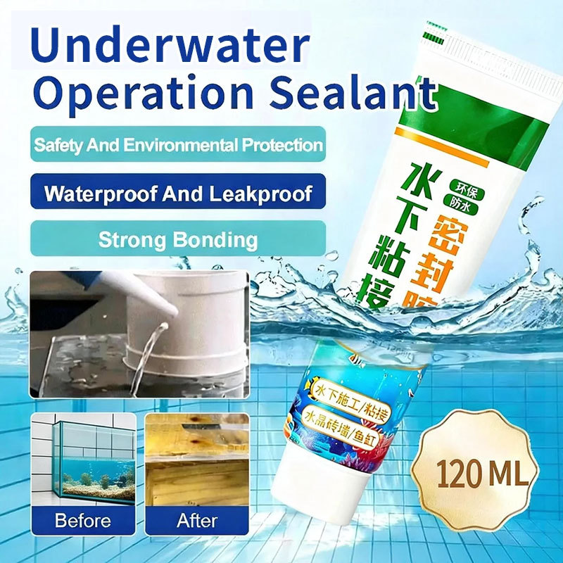 Keo dán chống thấm nước Keo dán khô nhanh dưới nước Keo dán sửa chữa chống rò rỉ cho ống mái nứt khớ