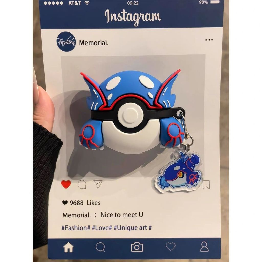 Poke Ball Cover Okashi airpod pro3 Vỏ bảo vệ airpod4 Apple Earmuffs thế hệ thứ 3 pro2pdd / / LZQ 202