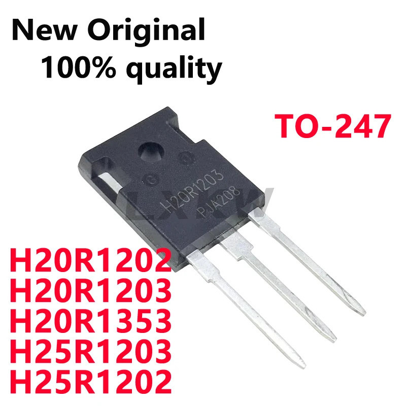 5 CÁI H20R1203 H20R1203 H20R1353 H25R1203 H25R1203 H25R1203 TO-247 IGBT bếp cảm ứng bộ ba Còn hàng