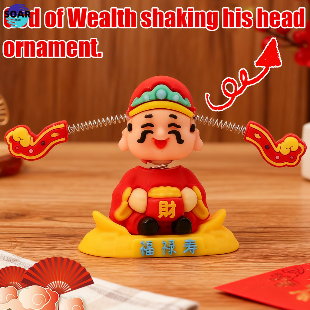 Bắt Mắt Hợp Thời Trang - Tượng Hoạt Hình Lễ Hội - Trang Trí Thần Tài Cho Năm Mới Mall Sử Dụng Thu Hú