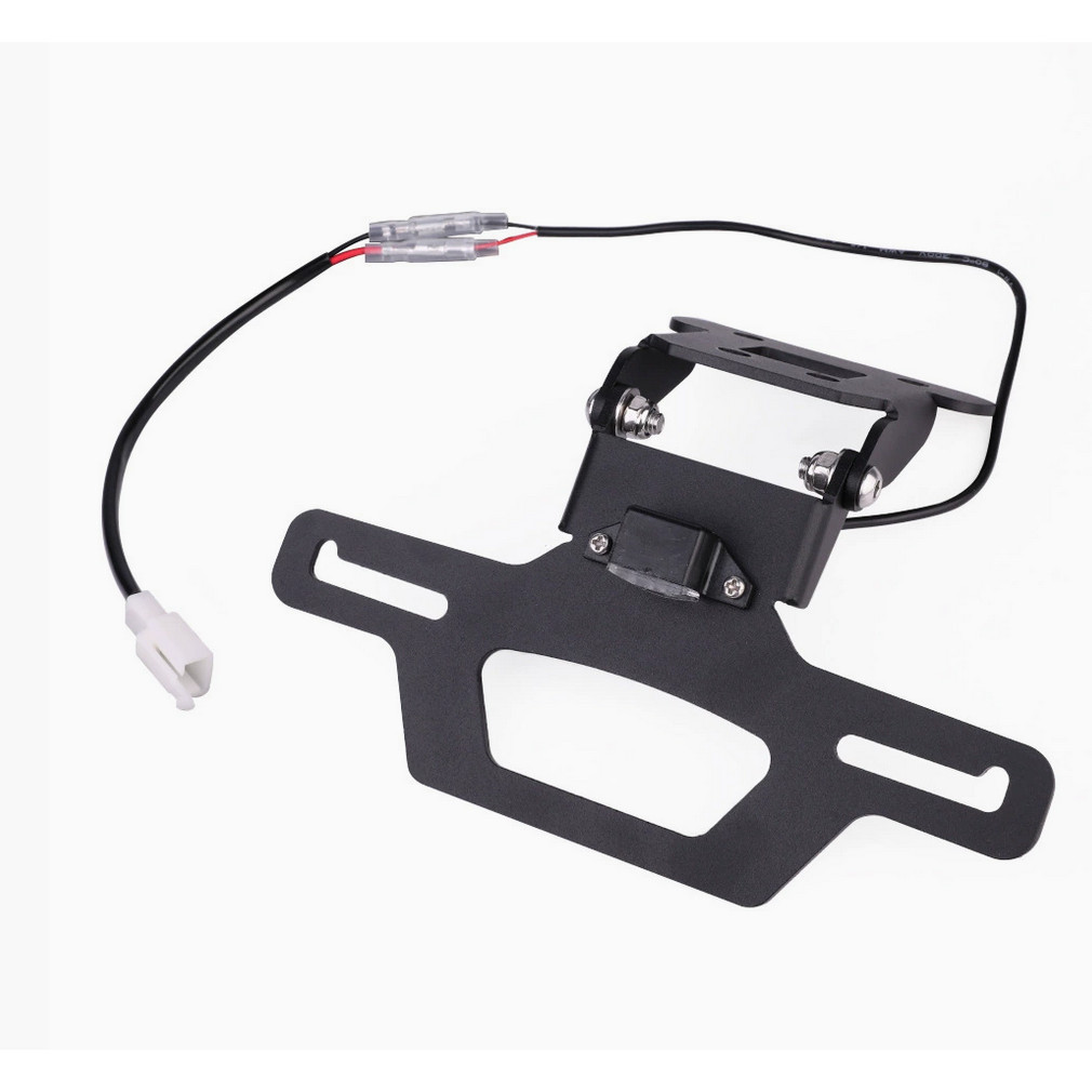 Thích hợp cho 2019-2024 Kawasaki Ninja Z250 / Z300 / Z400 Ninja400 Xe Máy Có Thể Gập Lại Đuôi Ngắn B