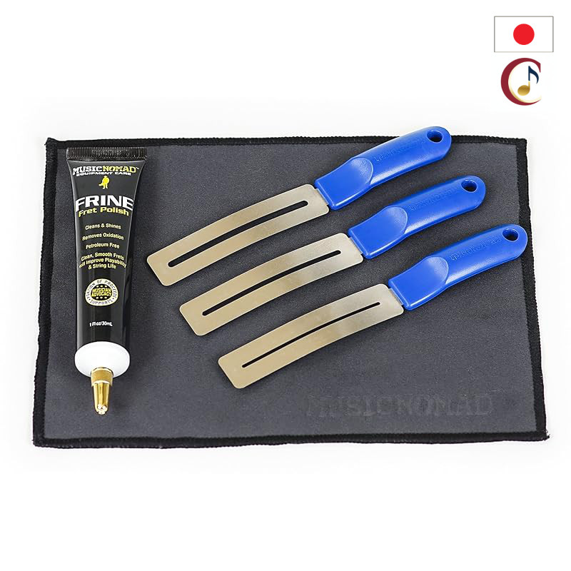 MUSIC NOMAD Maintenance Fret Cleaning Tool Perfect Set MN124/From Japan /100% Authentic Guaranteed
