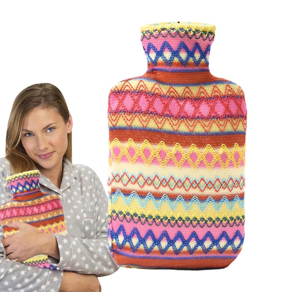 Hot Water Bottle 2L Heat Pack Small Hot Water Bottle Heating Bag Hot Compress Fashionable Hot Water 