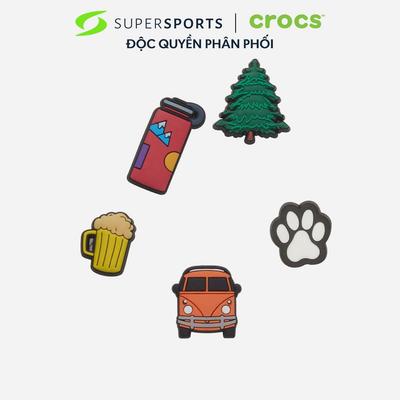 Phụ kiện Charm Crocs Outdoor Vacay 5 Pcs - Nhiều Màu - 10008938
