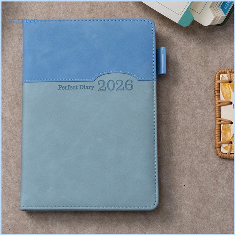 VA 2026 Day Planner 400 Trang PU Daily Journal 2026 Academic Planner Notebook