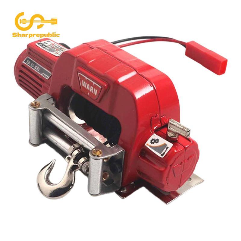 Sharprepublic RC Tời Phần Bánh Xích DIY Xe RC Xe Ô Tô Xe Tải 1 / 10 Kim Loại Tời Tự Động