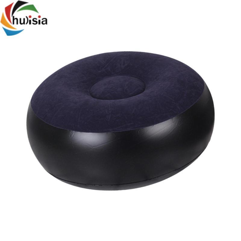 Bơm hơi Ottoman Pouf Ottoman Patio Di động Dã ngoại Du lịch Văn phòng Ghế tựa chân