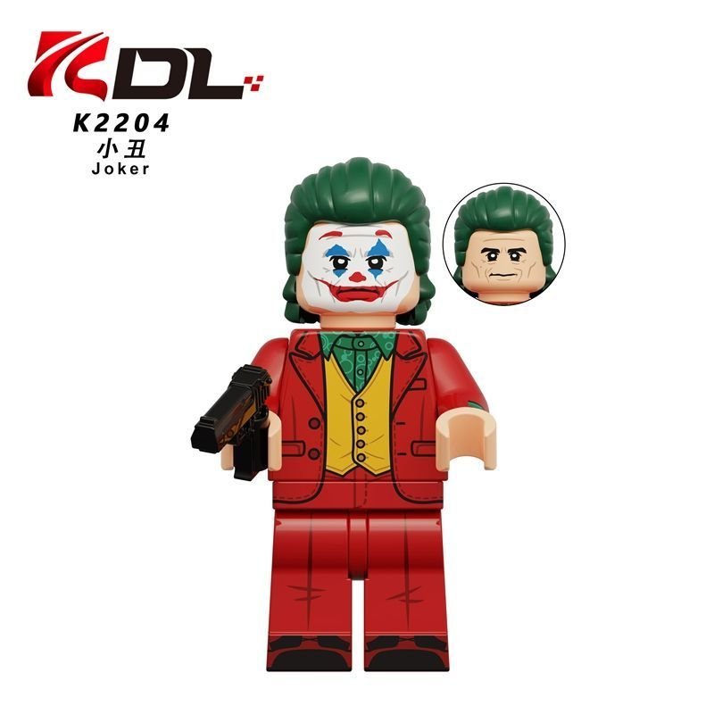 830C Bên Thứ Ba Jacqueline Joker 2 Phim Harley Quinn Khối Xây Dựng Minifigure Z7VO