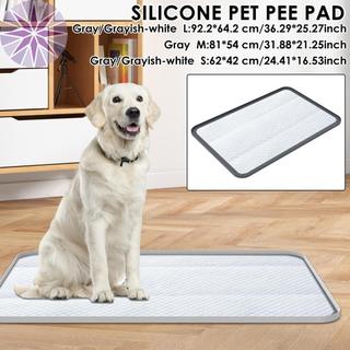 Silicone Puppy Potty Huấn Luyện Pad Giá Đỡ Pee Pad Có Cạnh Lớn Lên Cho Gia Đình Du Lịch SHOPTTKC2050