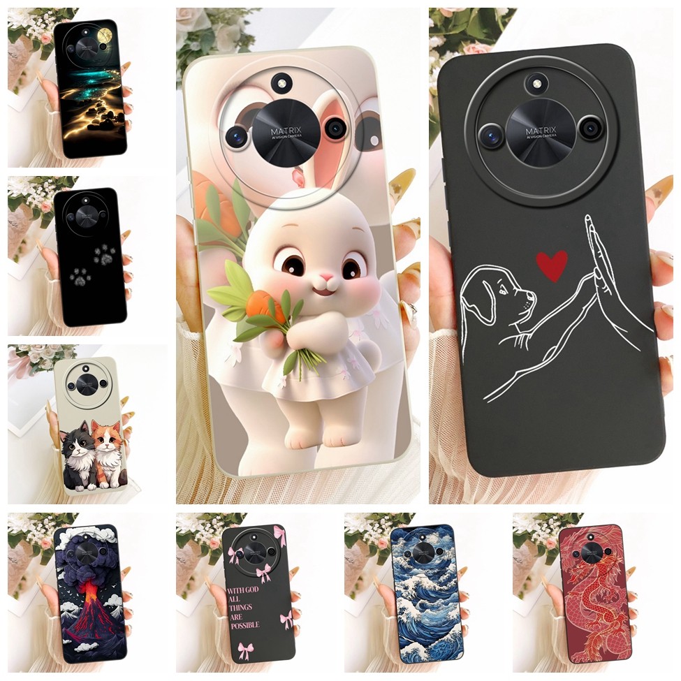 Honor X50 ALI-AN00 X50 GT ALP-AN00 Vỏ Honor X50 GT Vỏ Silicon Thời Trang Sang Trọng Mát Kawaii Vỏ Đi