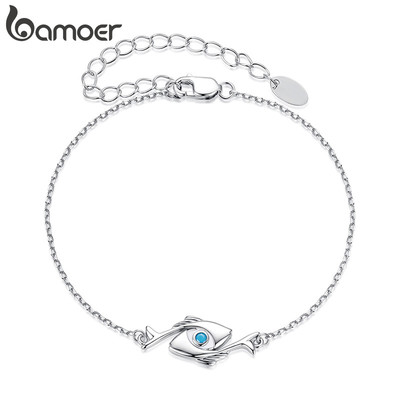Vòng tay Bamoer Song Ngư với thiết kế mắt độc đáo dành cho nữ