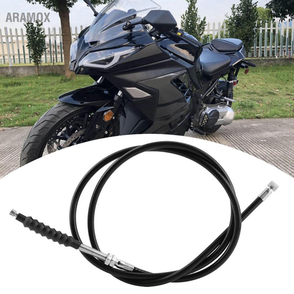 Aramox Cáp ly hợp xe máy Aramox với bộ điều chỉnh Dây liên kết nhựa 47,2 inch Xe máy ATV cho 125cc 1