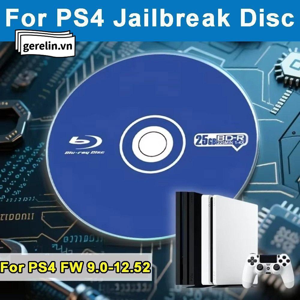 Đĩa GERELIN BD-JB, Dành Cho Firmware 9.0-12.52 1 Click Boot Đĩa bẻ khóa tất cả trong một, Phụ kiện m