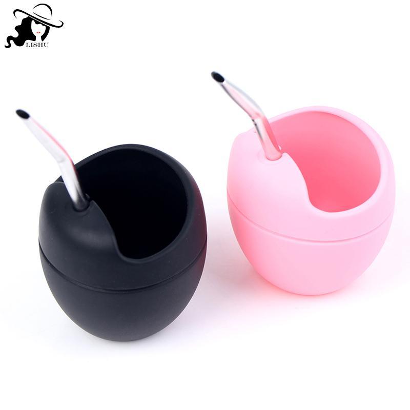 LISHU 5oz Silicone illas Yerba Mate Bộ Cốc Trà Với Yerba illa Straw th