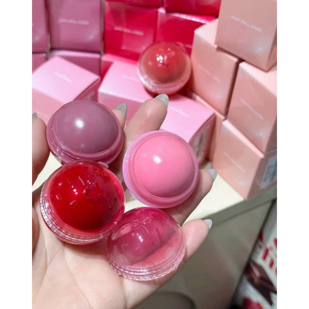 Má Hồng Kem Dạng Lăn Romand Juicy Roll Cheek 8.4g Hàn Quốc