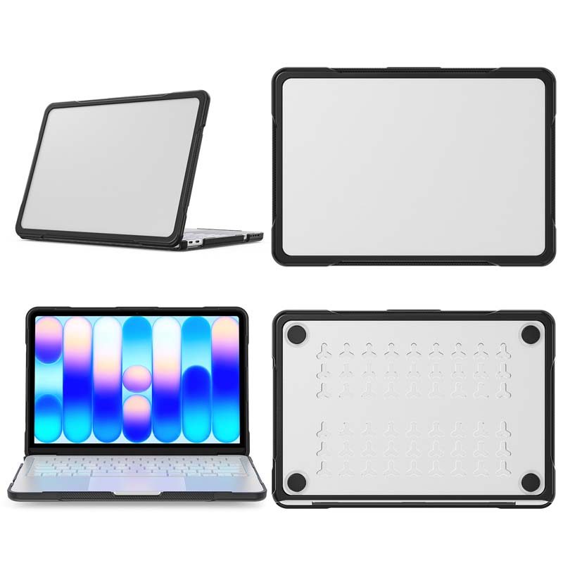 Ốp lưng chống rơi cho Macbook Neo A18 Pro A3404 Vỏ chống rơi trong suốt 2026 Macbookneo A18Pro case 