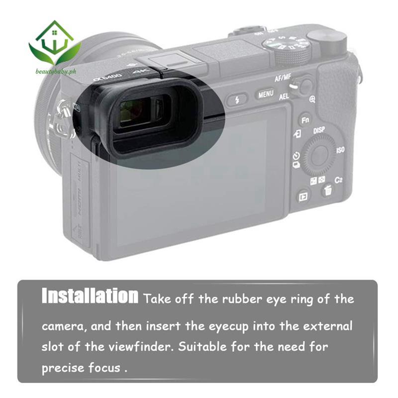 [beautybaby.ph] -EP17 Viewfinder Eyecup Eye Cup A6600 A6500 A6400 Camera kỹ thuật số, Thay thế thị k