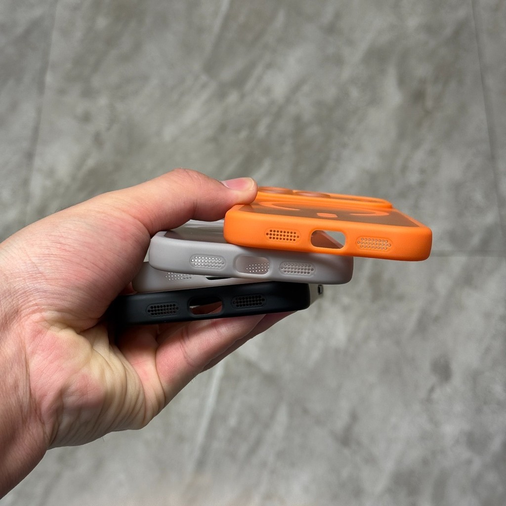 Thay đổi sang 17 Series Cho iPhone Air 17 Pro 16 15 14 13 Pro Max Chặn Ống Kính Flash Phim Acrylic Matte Backplate Vỏ Điện Thoại | BigBuy360 - bigbuy360.vn