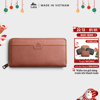  Ví Lata  Thời trang nữ dáng cầm tay dáng dài - Ví da VN60  