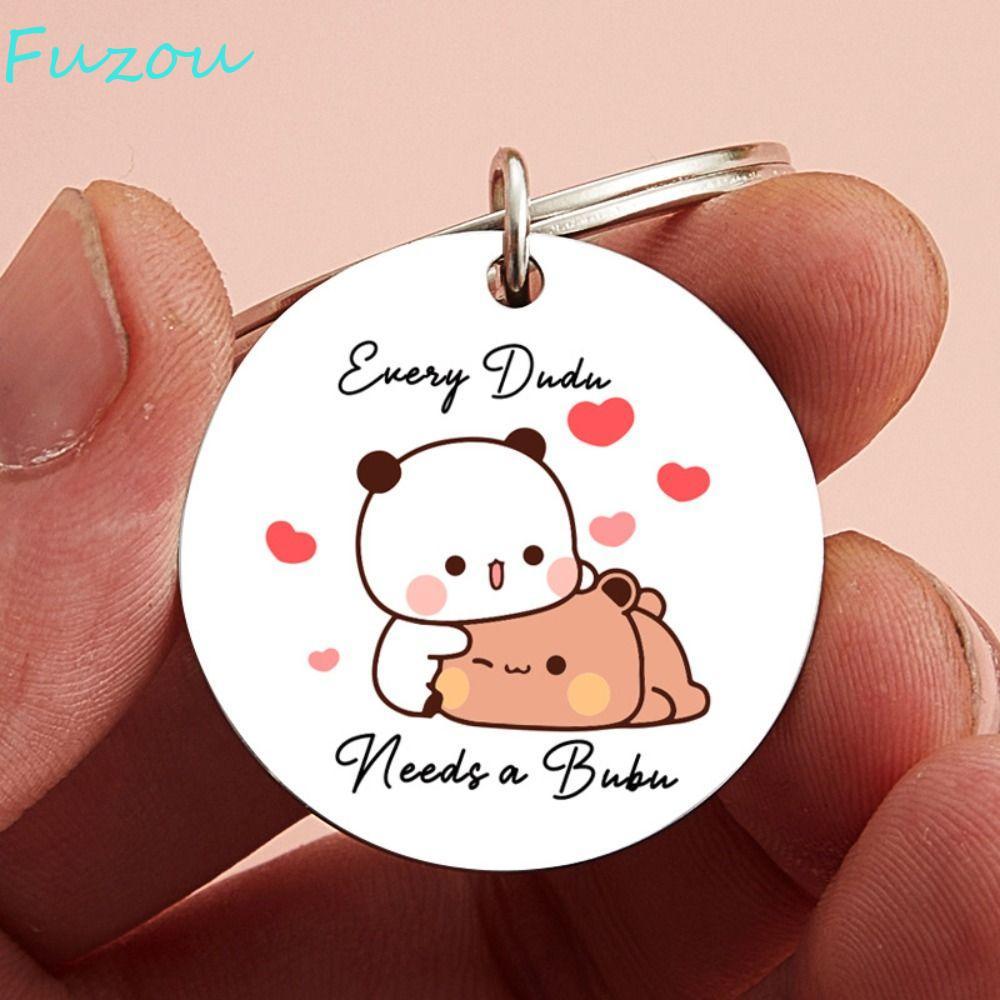 Móc chìa khóa FUZOU Bubu Dudu, Mỗi Dudu đều cần Mặt dây chuyền Bubu Panda và Bear Bubu Dudu, Trang s