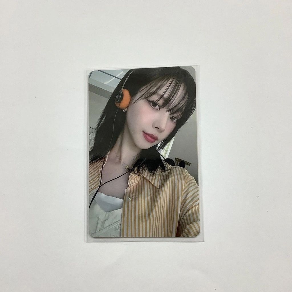 aespa Yoo Ji Min KarinaViTa500 Thẻ chứng thực Uống thẻ nhỏ Yoo Ji Min thẻ nhỏ