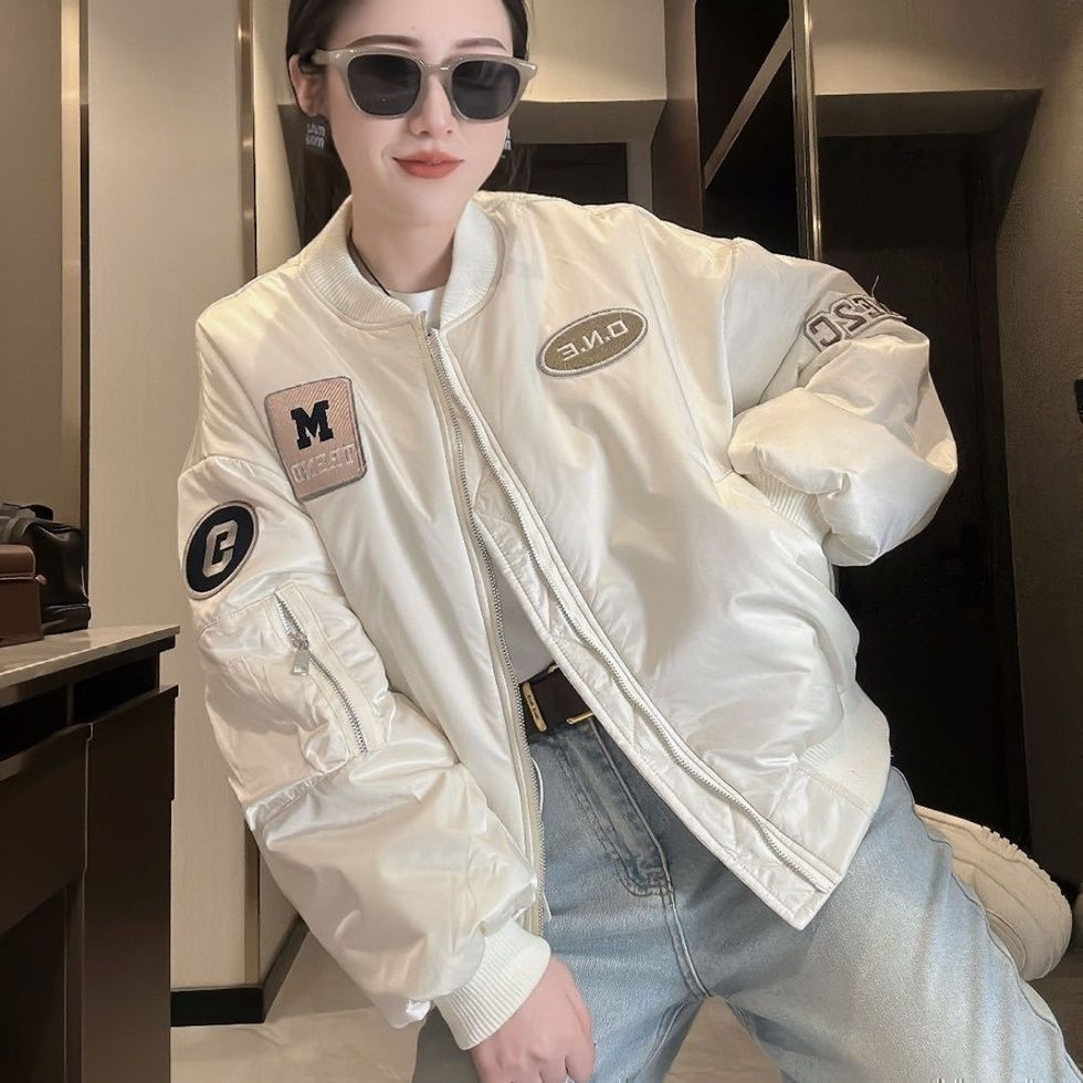 Áo Khoác Nữ Xuân Thu Style Retro & Preppy