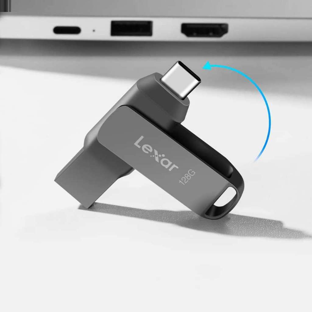 USB 3.1 Lexar JumpDrive D400 | Tốc độ đọc Upto 130MB/s | Vỏ kim loại | Chuẩn giao tiếp USB 3.1 / USB