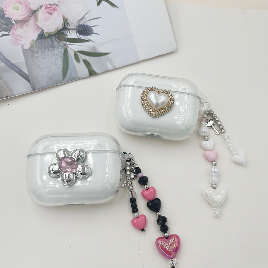 Ốp Lưng love keychian Dành Cho airpods pro 2 3 / AirPods4 / airpod pro3 Ốp Lưng Silicon Tai Nghe air