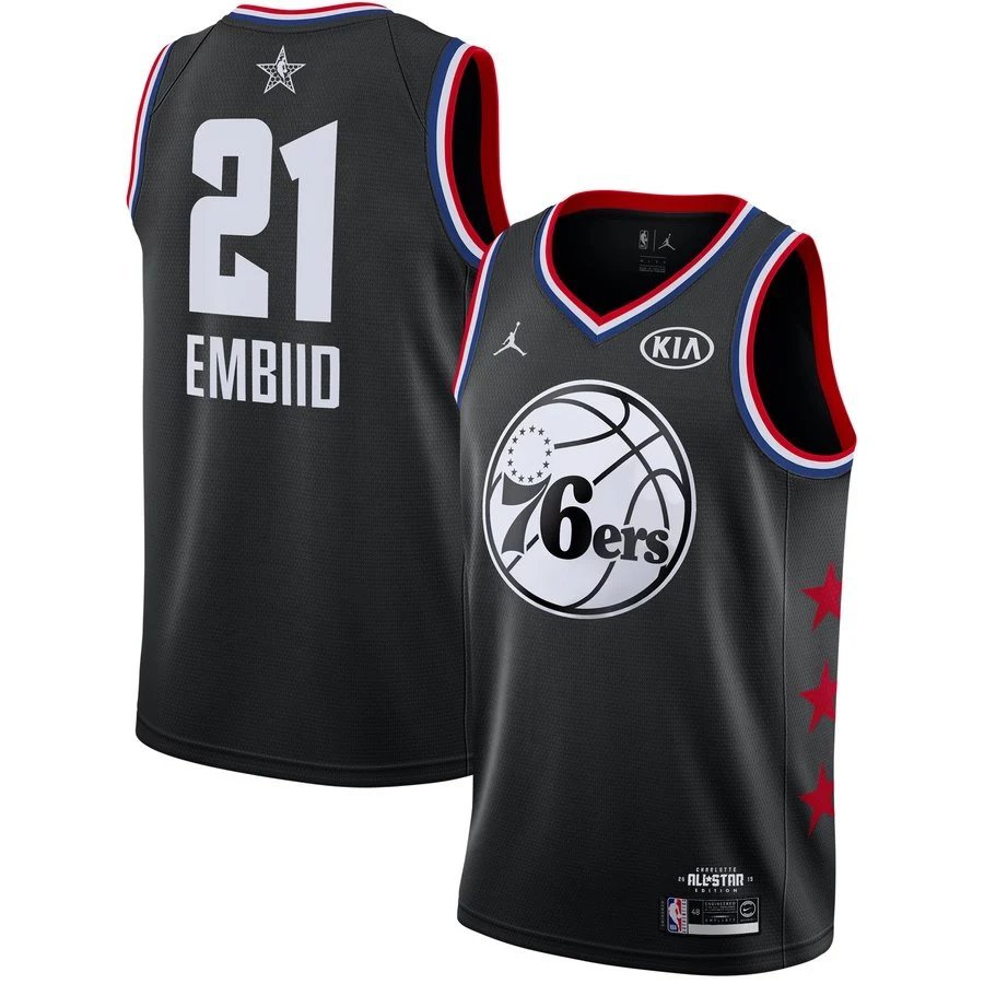 Áo Jersey Philadelphia 76ers EMBIID số 21, Mùa giải 2019, All-Star