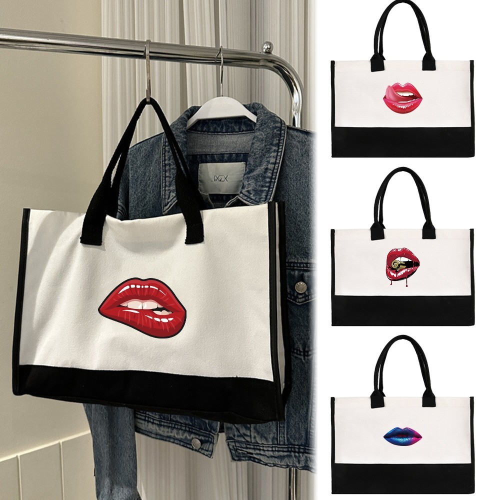 Hot Handbag  Jute Tote Bag Shopper Bag Large  for Women Shopping High Quality Waterproof with  Beach