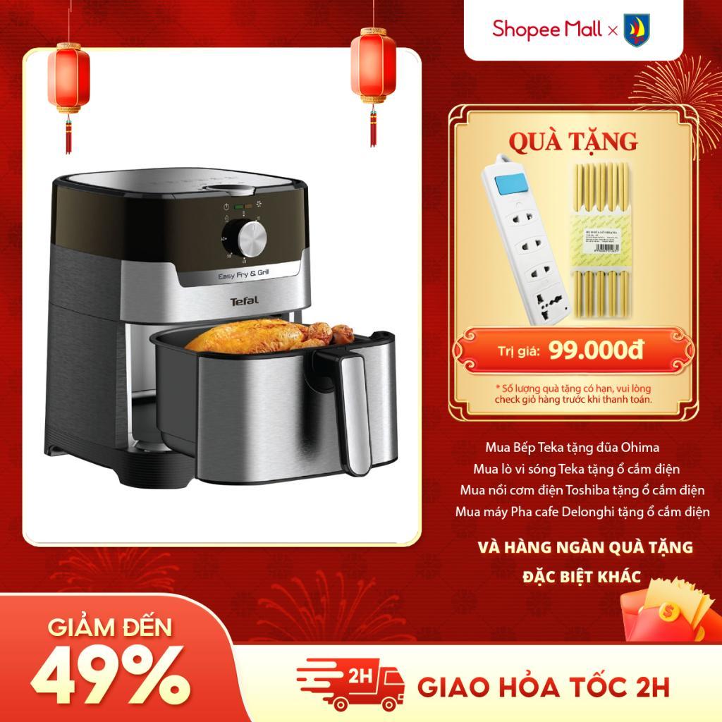 Nồi chiên, nướng không dầu điện tử Tefal EY501D15, giỏ chiên 4.2l -  bảo hành chính hãng 24 tháng