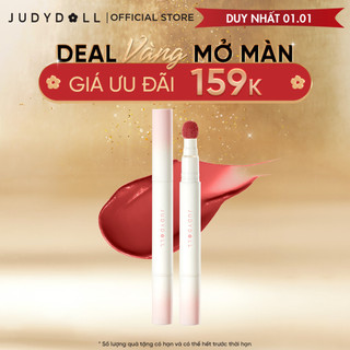  Son Kem Lì JUDYDOLL 1.9ml Đầu Bông Dặm Kem Mịn Màu Sắc Tươi Tắn Son Vặn Bền Màu Che Phủ Vân Môi Nổi Bật 