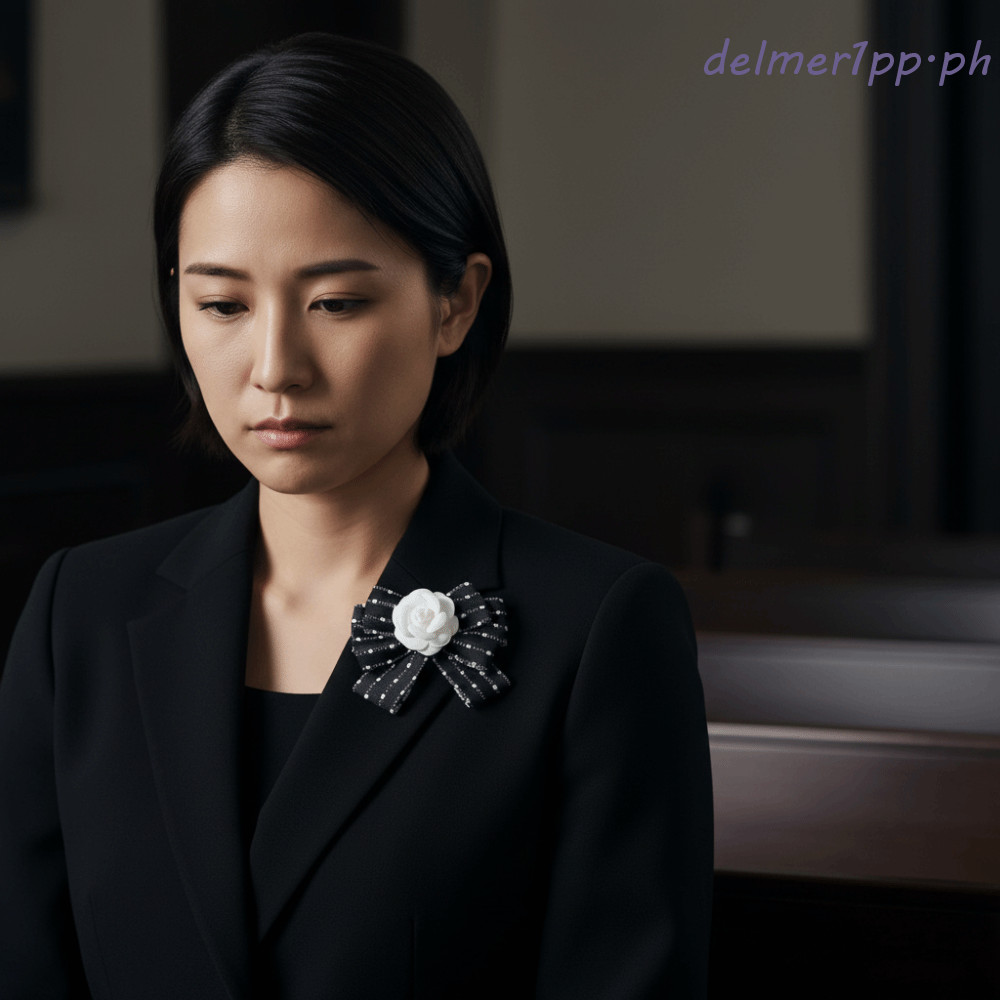 DELMERHOME Đen Ruy Băng Pin, Nhận Thức Ung Thư Nơ Đen Trâm Cài, Da Ngọt Ngào Ung Thư Ve Áo Pin Camel
