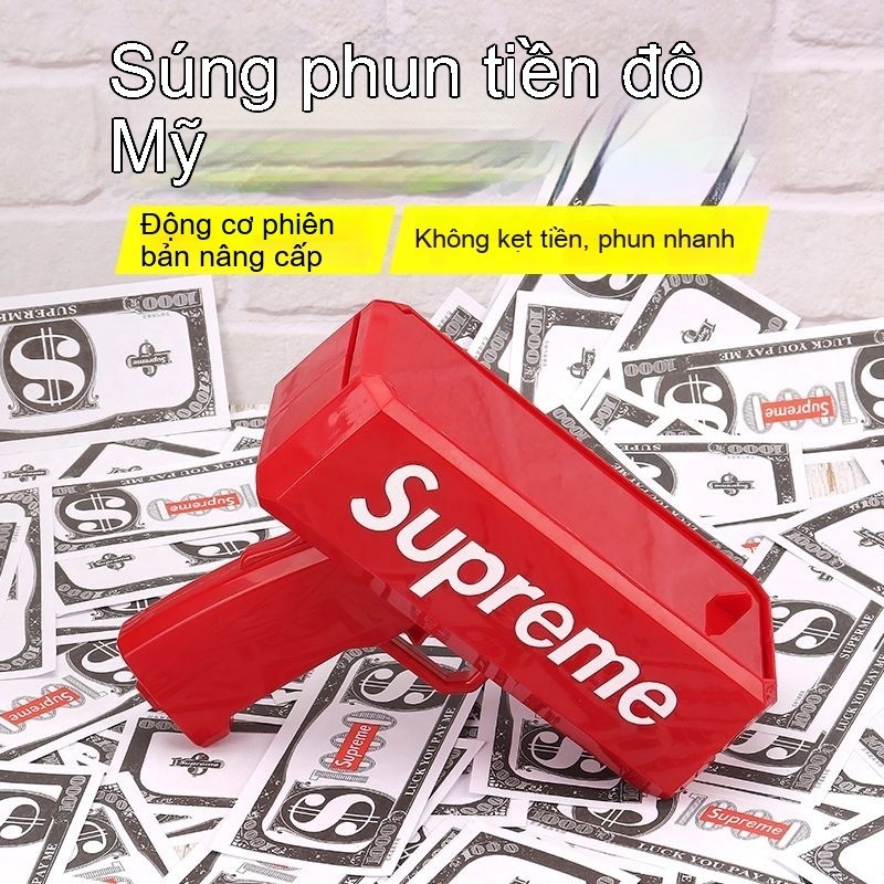 [Hàng có sẵn Giao hàng ngay lập tức] Influencer Money Spit Money Spit Money Spit Money Spray Gun Wed